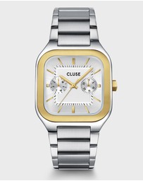 Cluse - Quadrus Multifunction Steel, Two Tone