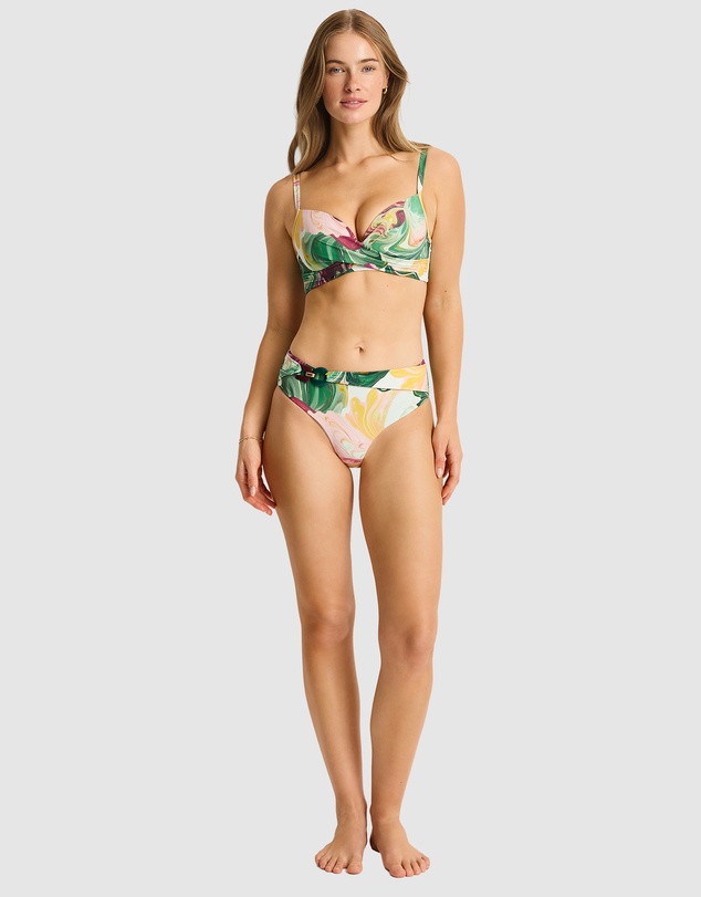Sea Level Australia - Abyss Cross Front Moulded Underwire Bra