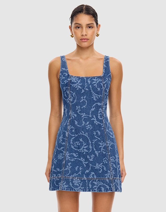 KIVARI - Oriana Denim Dress