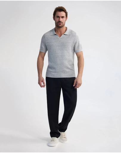 Oxford - Marc Ribbed Polo