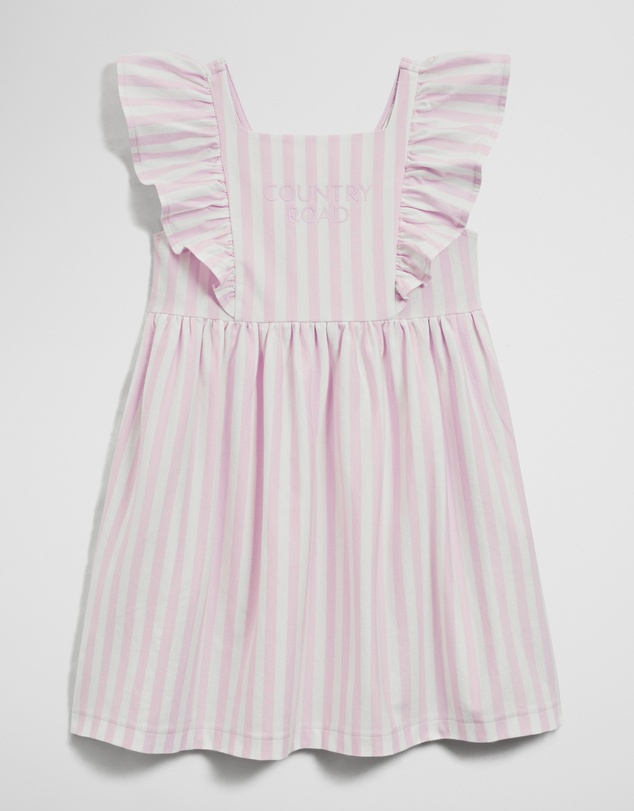 Country Road - Sleeveless Frill Jersey Dress