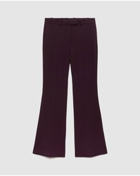 M.N.G - Mid-Rise Flare Trousers