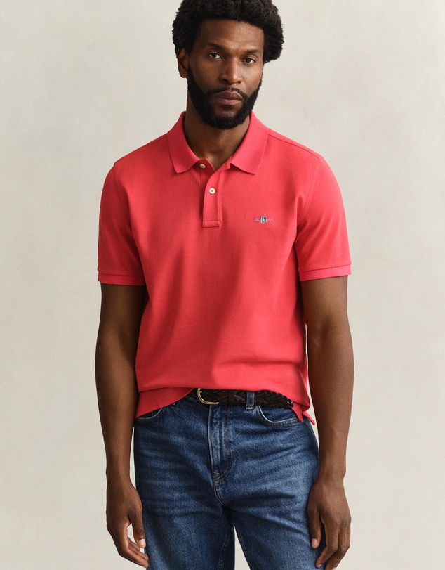 Gant - Regular Fit Shield Piqué Polo Shirt