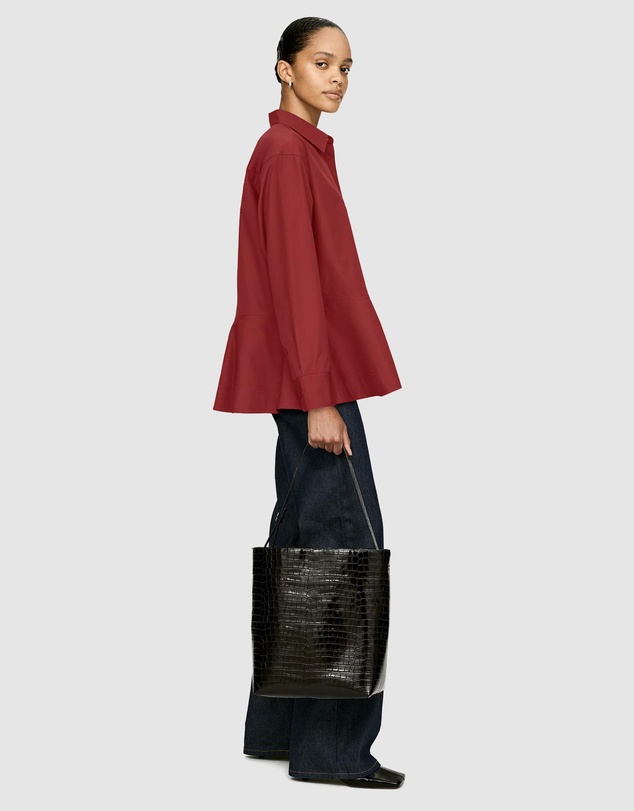 ARKET - Cotton Peplum Blouse