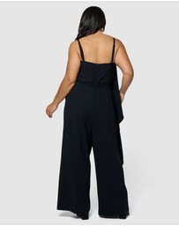Pink Dusk by Curve Project - Love Takes Over Jumpsuit