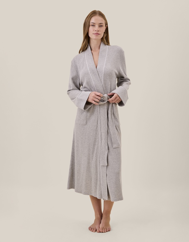 Papinelle - Claire Cotton Waffle Maxi Robe