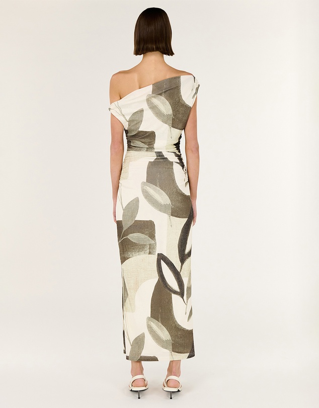 Staple the Label - Ophiele Twist Midi Dress