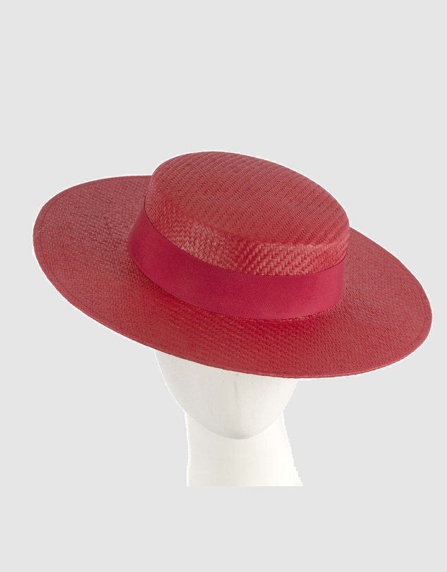 Max Alexander - Red Boater Hat