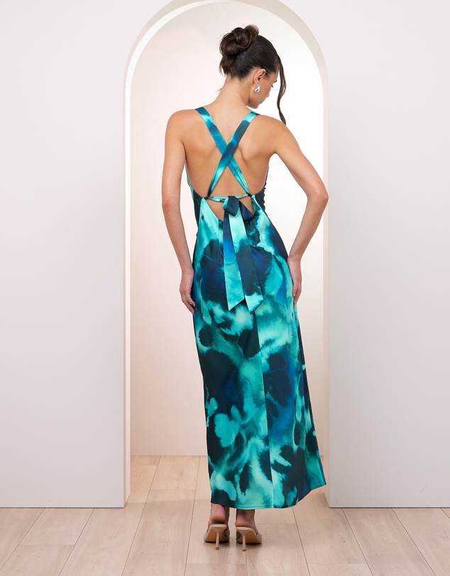 Pilgrim - Kehlani Cross Back Maxi Dress