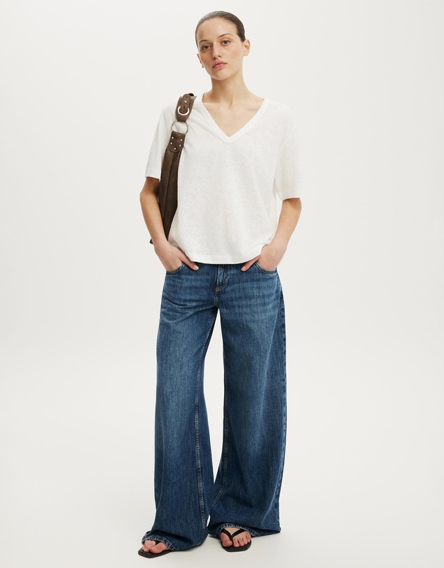 Cotton On - The Slub V Neck Tee