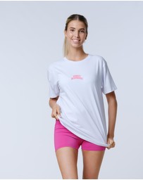 First Division - Cherry Varsity Tee