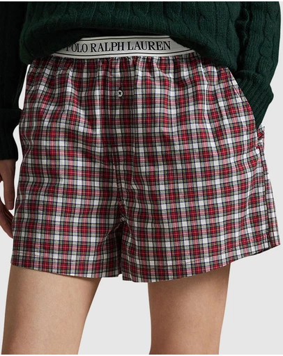 Polo Ralph Lauren - Trail Tartan Cotton Sleep Boxer Short
