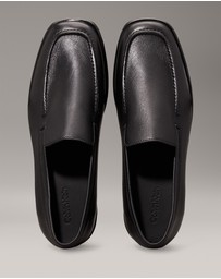 Calvin Klein - Leather Square Toe Loafers