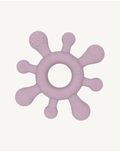 Playground - Silicone Splash Teether - Dusty Mauve