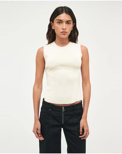 Neuw - Knit Corset Tank