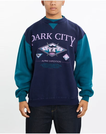 Vintage by The Real Deal - Pre Loved - Vintage 90s Park City Alpine Expedition Sweatshirt