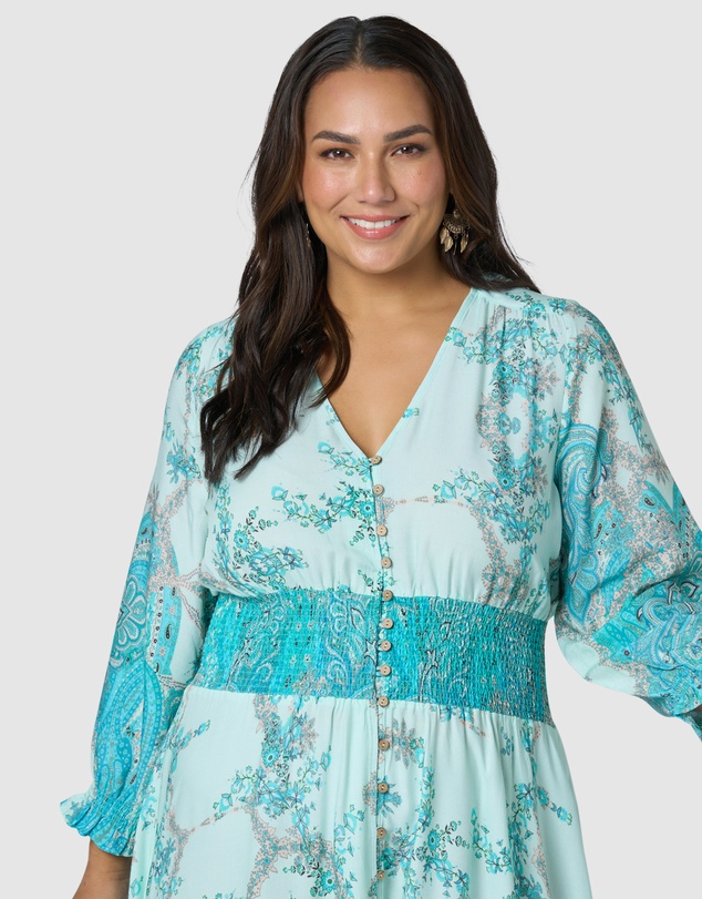 The Poetic Gypsy - Brown Sugar Maxi Dress