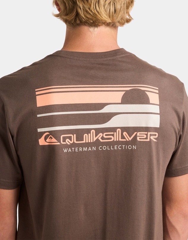 Quiksilver - Mens Stacked Horizon T-Shirt