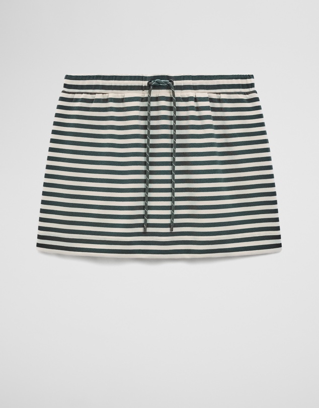 Country Road - Australian Cotton Blend Stripe Jersey Skirt