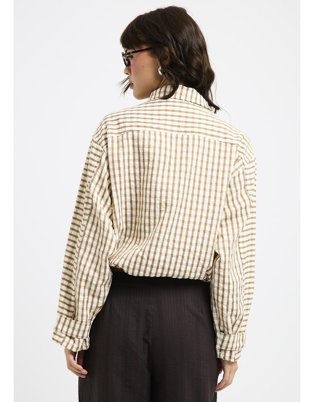 Insight - Myla Puckered Check Windbreaker