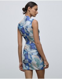 Lover - Esme Ruched Mini Dress