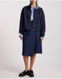David Lawrence - Shay Crop Denim Jacket