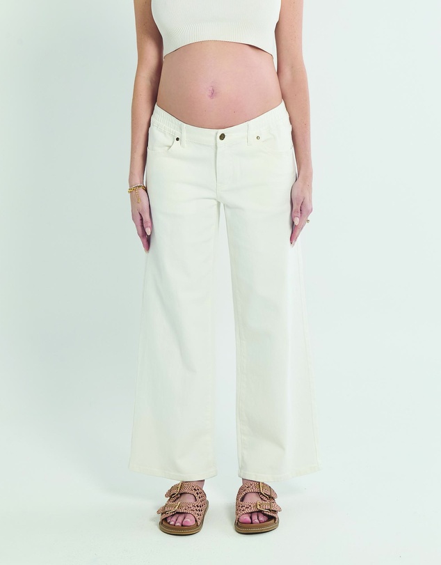 Soon Maternity - Heaven Straight Jeans (Cropped)