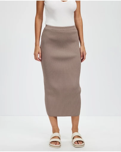 White By FTL - New Skyla Knit Skirt