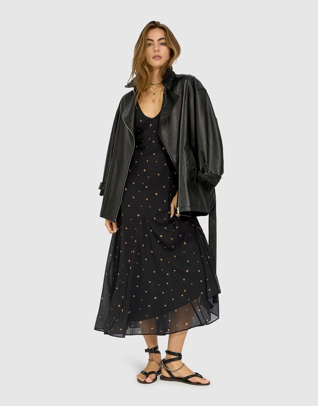 Belle & Bloom - Say You Will Godet Maxi Dress