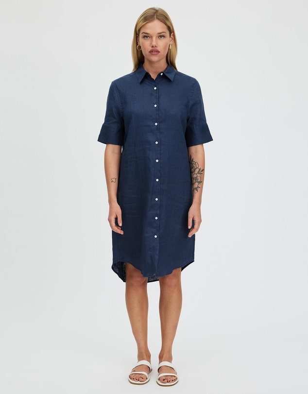 White By FTL - Hettie Shirt Dress