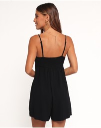 Petal & Pup - Quinley Playsuit - Black