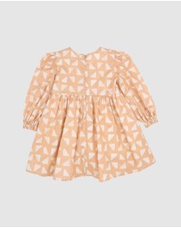 Fox & Finch - Winter Vacay Emb. Dress - Babies