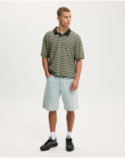 Cotton On - Baggy Denim Shorts