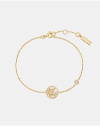 Ania Haie - Ania Haie Gold Star Mother-of-Pearl Bracelet