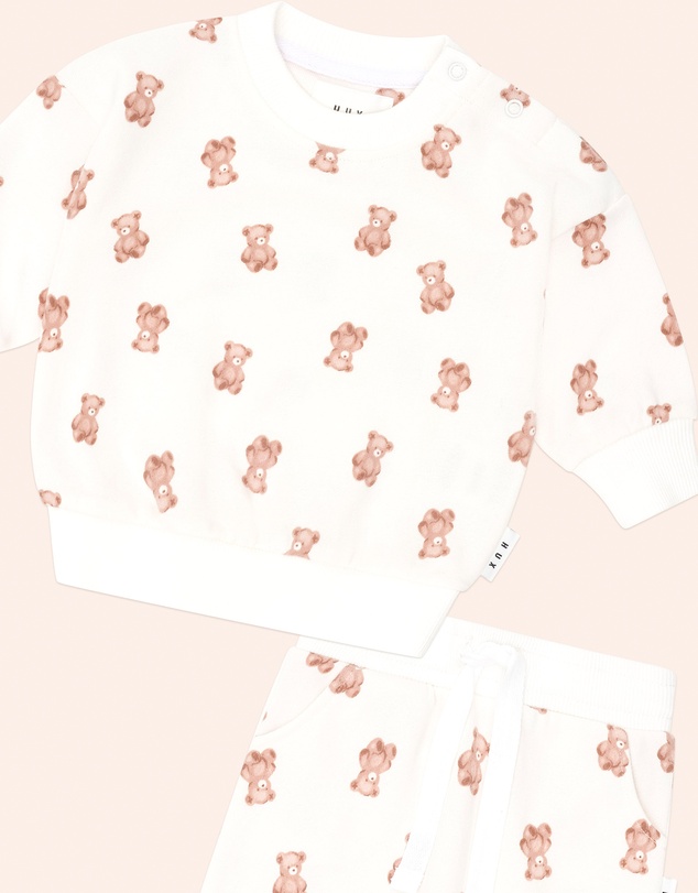 Huxbaby - My First Hux 2-Piece Newborn Sweatpants Set - Babies