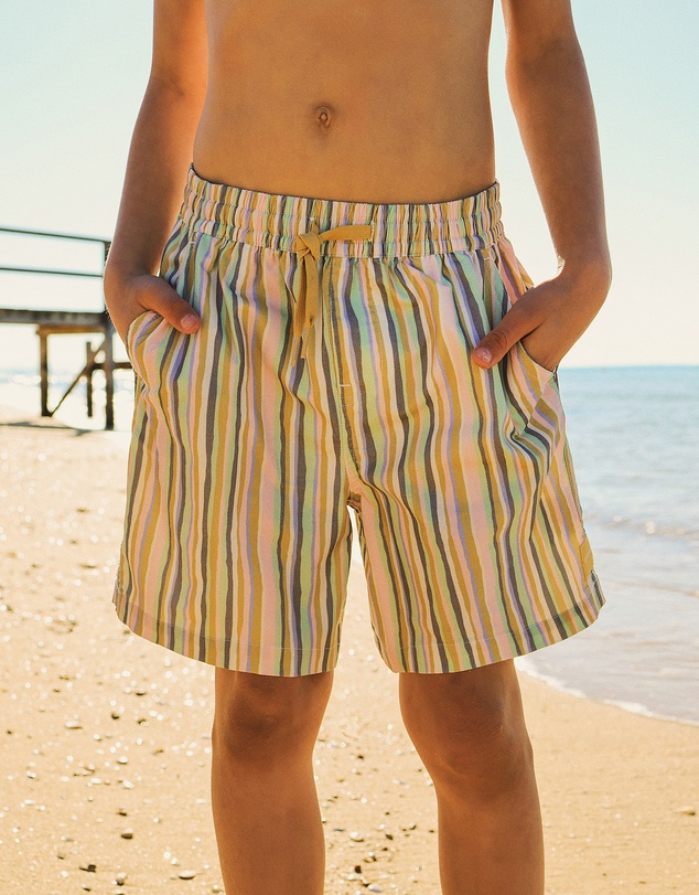 Skwosh - Clinkers Boys Everyday Shorts in Multi Stripe