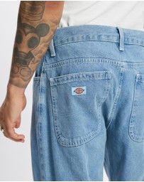 Dickies - Denim Double Knee Pants