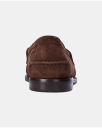 Polo Ralph Lauren - Alston Suede Penny Loafers - Men's