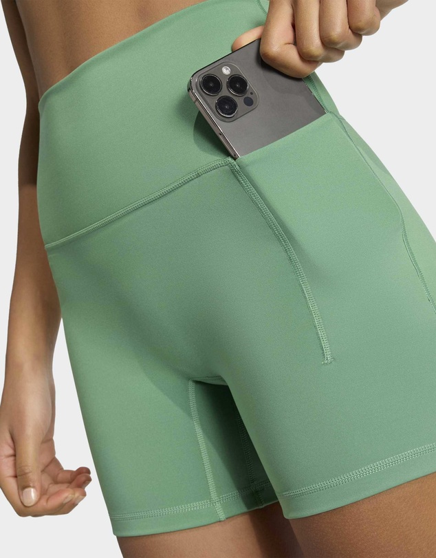 adidas Performance - 3 Stripes Studio All Me Booty Short Leggings Womens