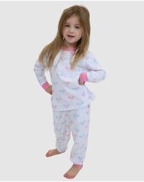 Sant And Abel - Kids Tennis Bows Long PJ Set