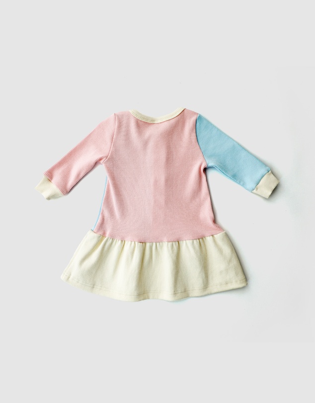 WITH LOVE FOR KIDS - Basics Long Sleeve Dress - Kids