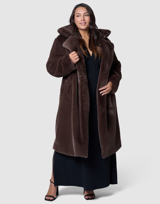 Pink Dusk by Curve Project - Infamous Fur Coat