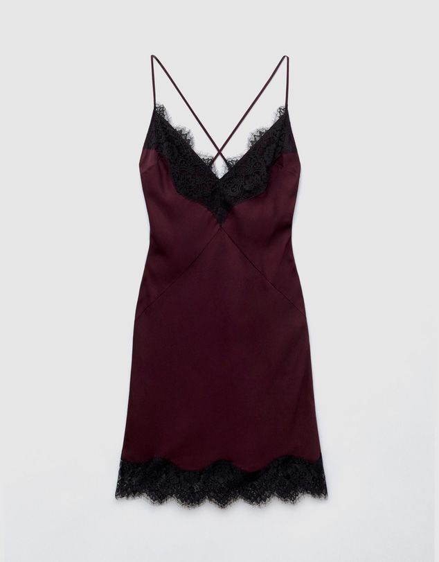 & Other Stories - Lace Trim Slip Dress