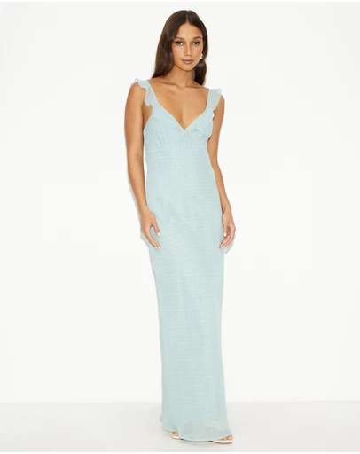 Dazie - Swell Polka Dot Maxi Dress