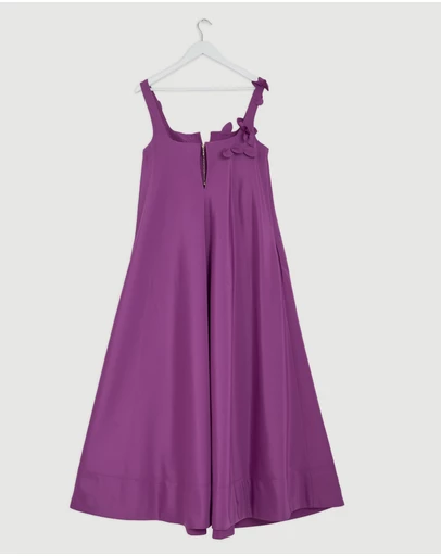 Revibe - Repaired Acler Eastgreen Maxi Dress - AU 12
