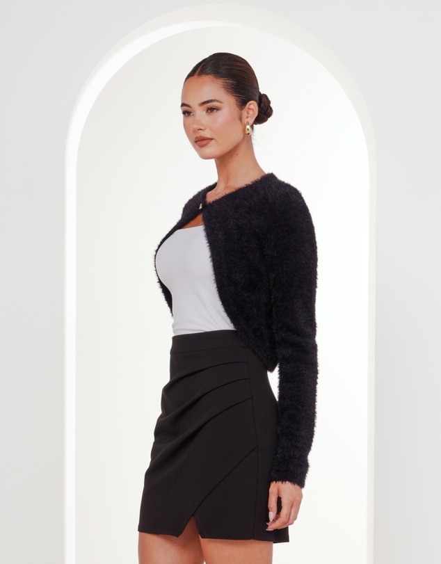 Pilgrim - Minxy Fluffy Knit Bolero