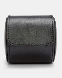 Wolf - Wolf British Racing Single Watch Roll Black