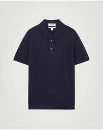 COS - Knitted Silk Polo Shirt