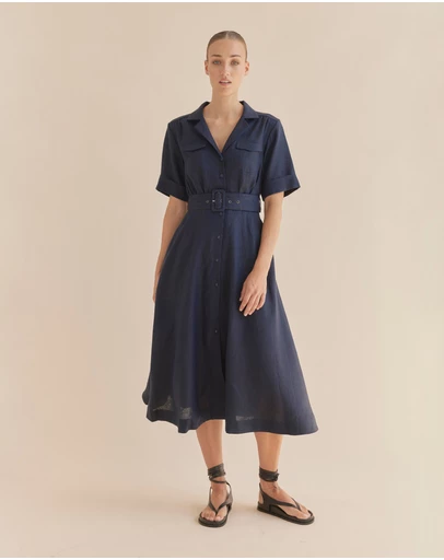 Amelius - Cadence Linen Dress