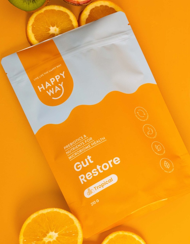 Happy Way - Gut Restore Tropical Powder